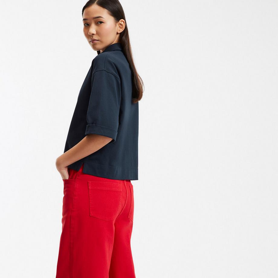 La Redoute Collections T-shirt col polo manches courtes  