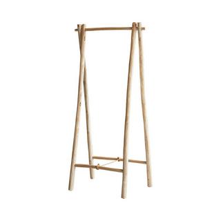 Tikamoon Attaccapanni semplice in teak massello Kilim  