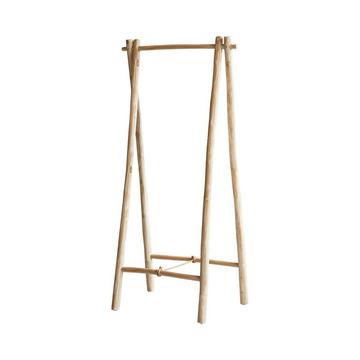 Attaccapanni semplice in teak massello Kilim