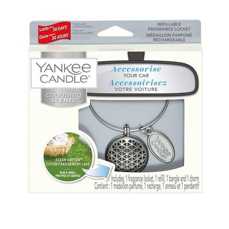 YANKEE CANDLE Clean Cotton Geometric Charming Scents Starter Kit  