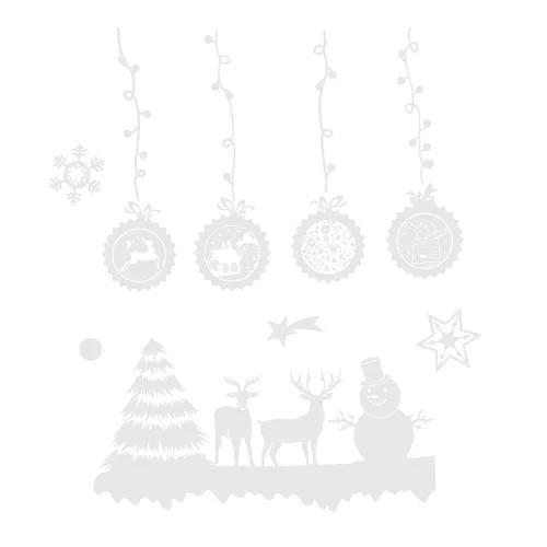 Ruhhy Autocollants de fenêtre de Noël Ruhhy 22253  