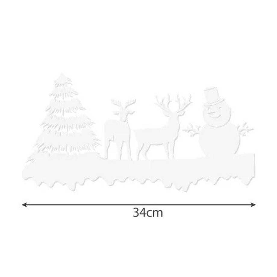 Ruhhy Autocollants de fenêtre de Noël Ruhhy 22253  