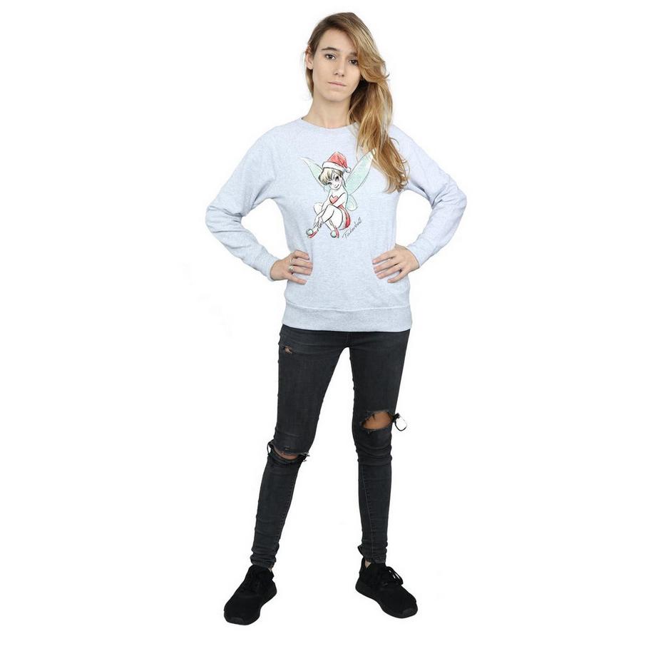 Disney Fairy Imprimé Sweatshirt Coupe Slim  