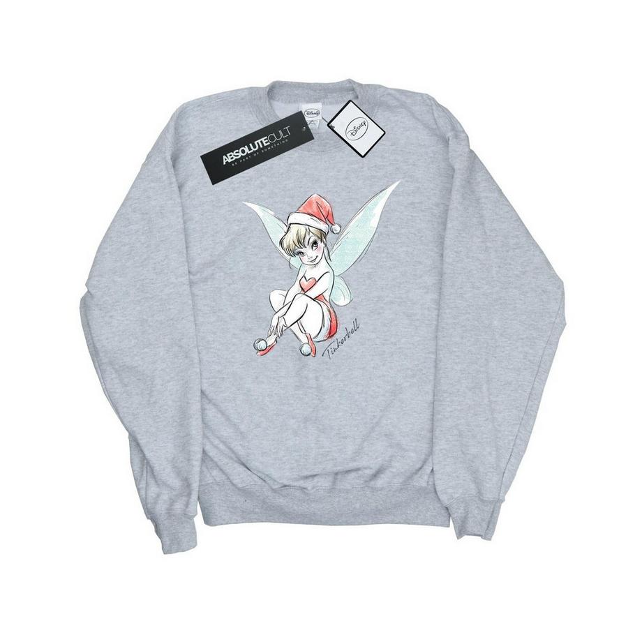 Disney Fairy Imprimé Sweatshirt Coupe Slim  