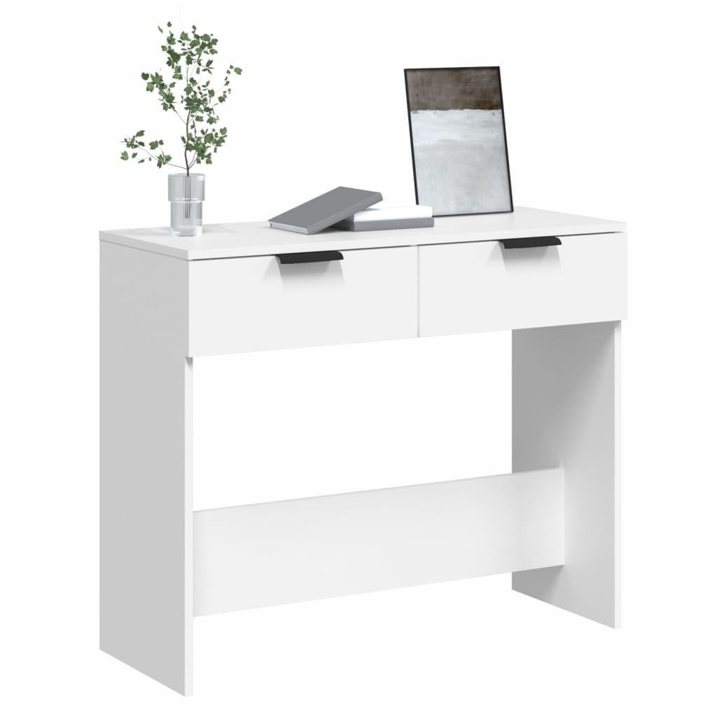 VidaXL Table console bois d'ingénierie  