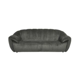 Vente-unique Sofa 3Sitzer Samt MALVITO  