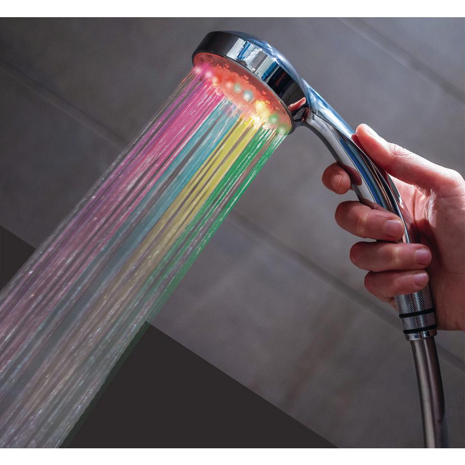 BEST DIRECT SHOWER FESTIVAL - Pomme de douche LED à pression d'eau avec éclairage coloré  