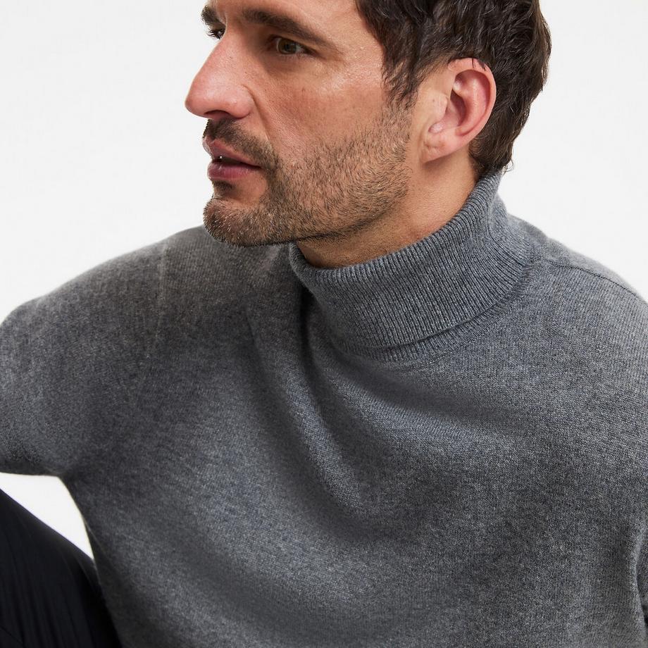 La Redoute Collections Kaschmir Rollkragenpullover  