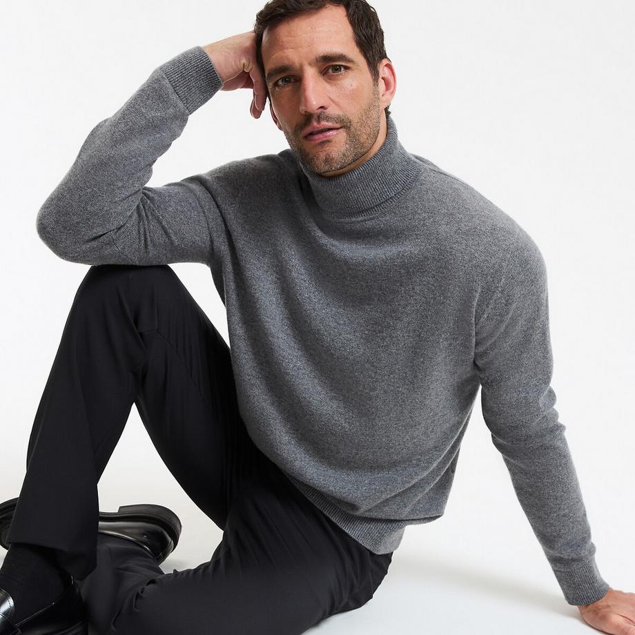 Rollkragenpullover aus Kaschmir