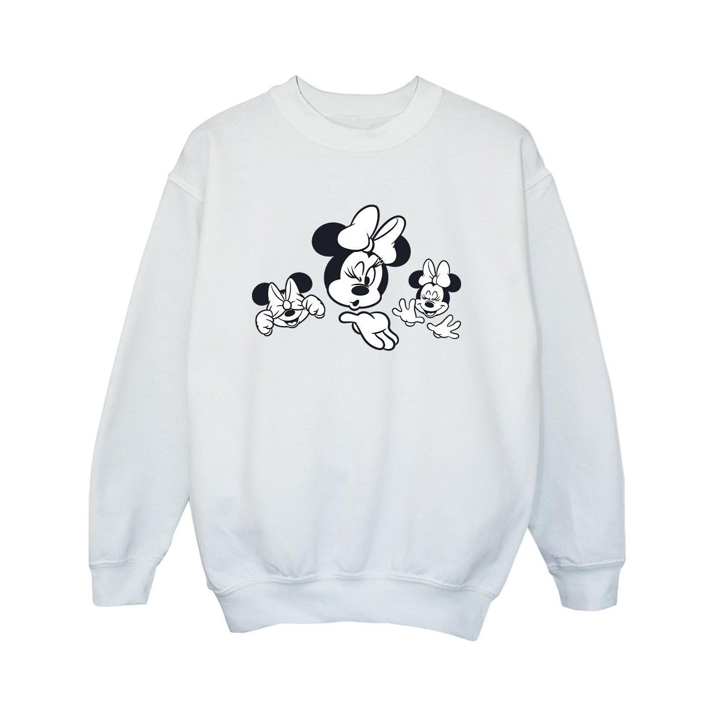 Disney  Sweat MINNIE MOUSE THREE FACES 