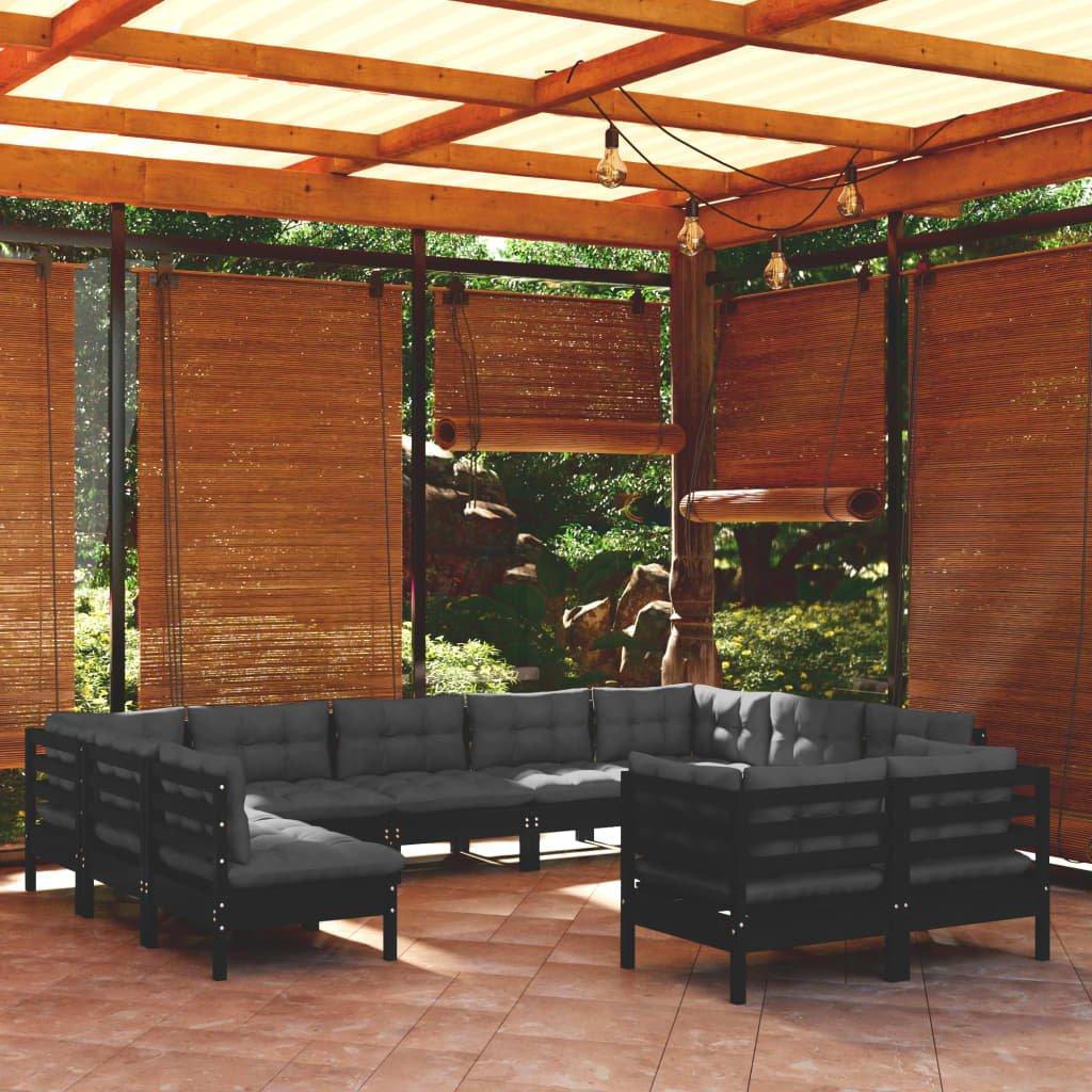 VidaXL Garten-lounge-set kiefernholz  