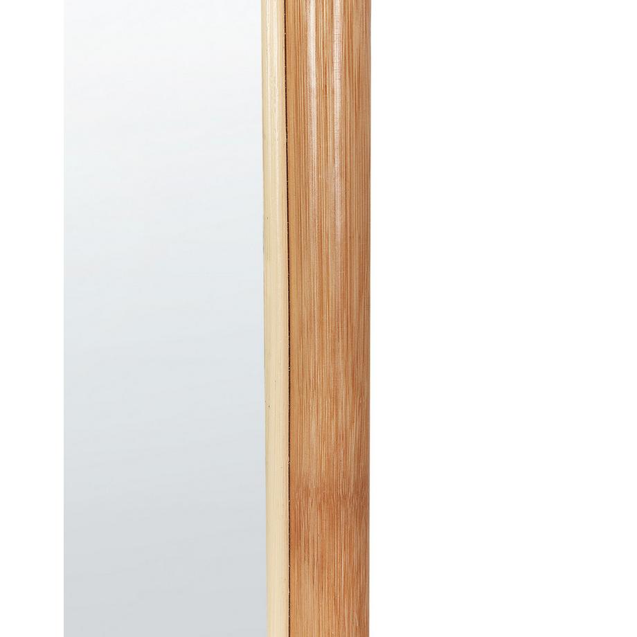 Beliani Specchio da terra en Rattan Boho BRUSSEY  