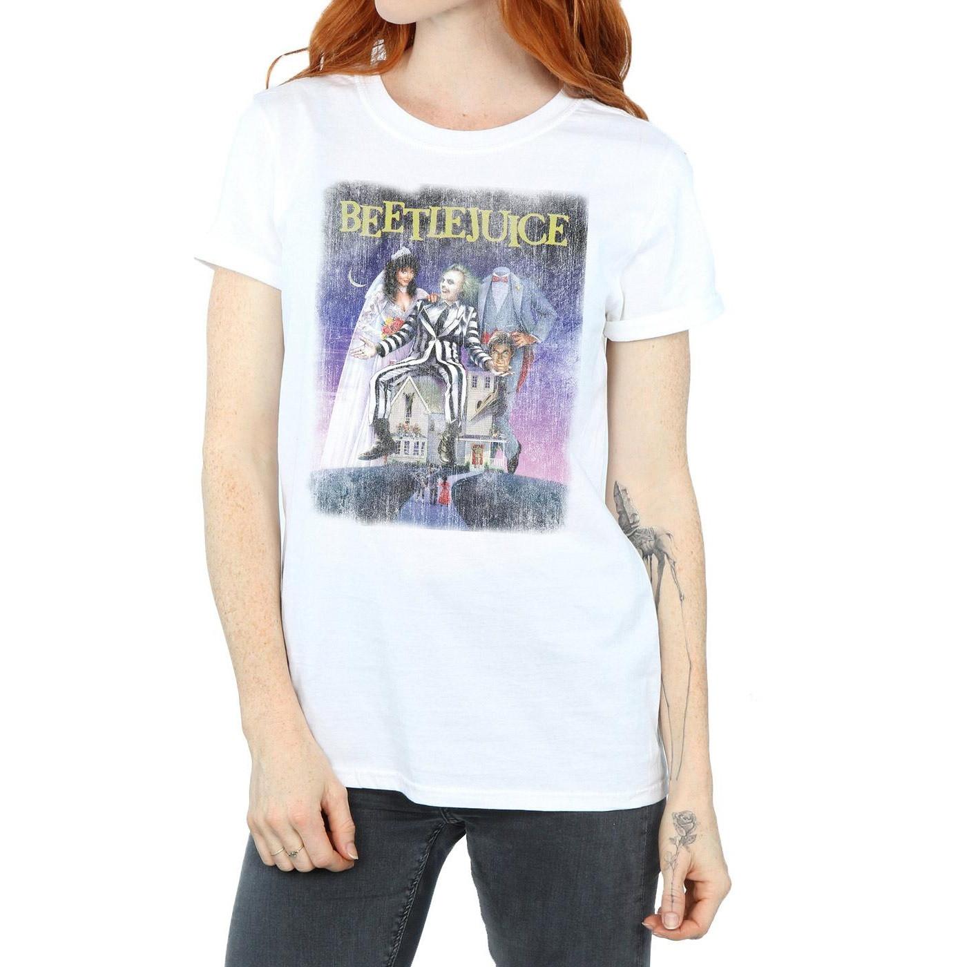 Beetlejuice  Distressed Poster TShirt 