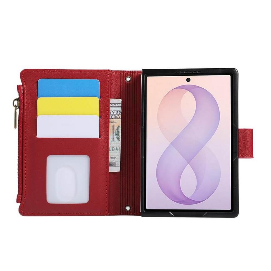 Cover-Discount  Galaxy Z Fold8 – Étui portefeuille avec bandoulière & dragonne 