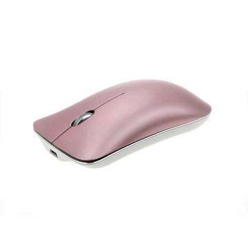 Mouse ottico di design senza fili rosa