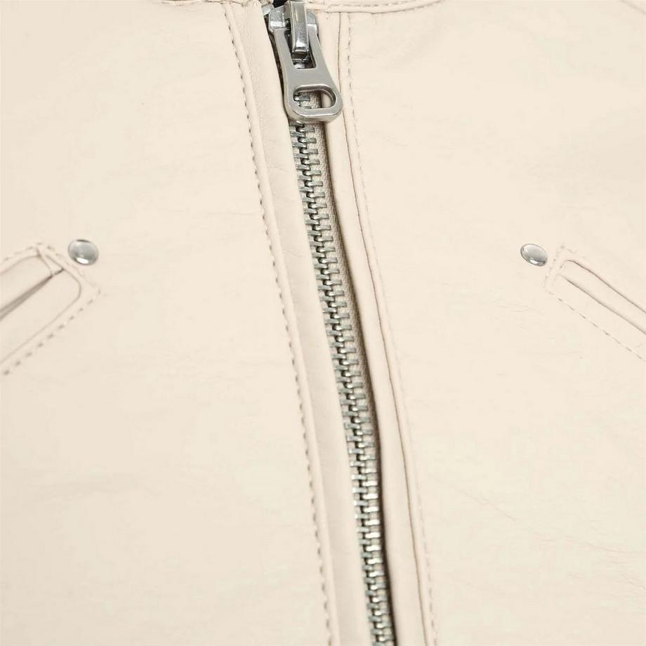 VERO MODA Veste Coupe Régulière Col Montant  