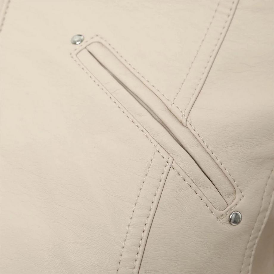 VERO MODA Veste Coupe Régulière Col Montant  