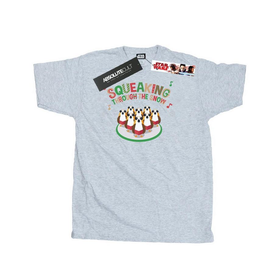 The Last Jedi Squeaking Rolling Through The Snow TShirt