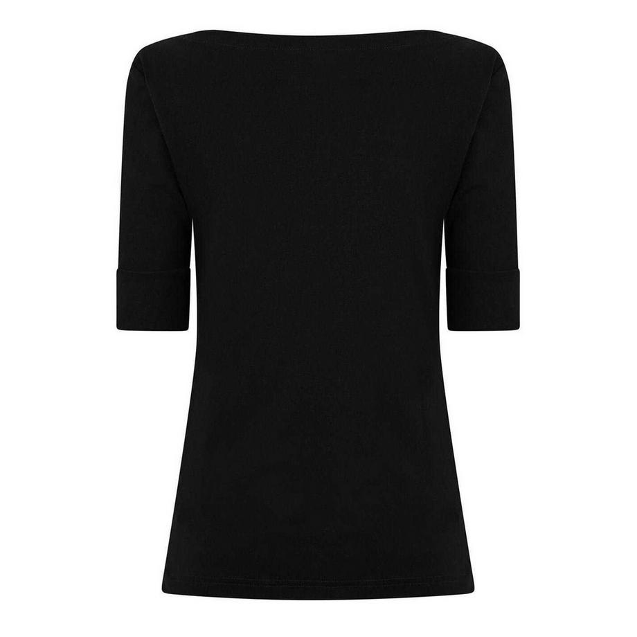 Ralph Lauren T-Shirt Lauren Judy col bateau et manches 3/4  