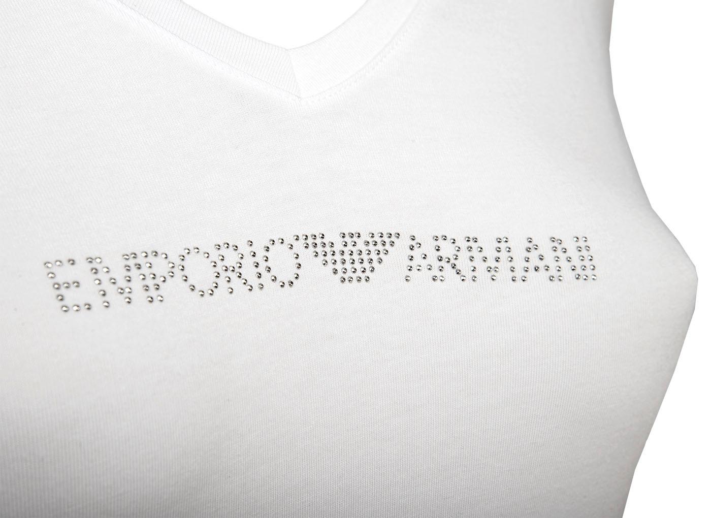 EMPORIO ARMANI Figurbetontes T-Shirt  