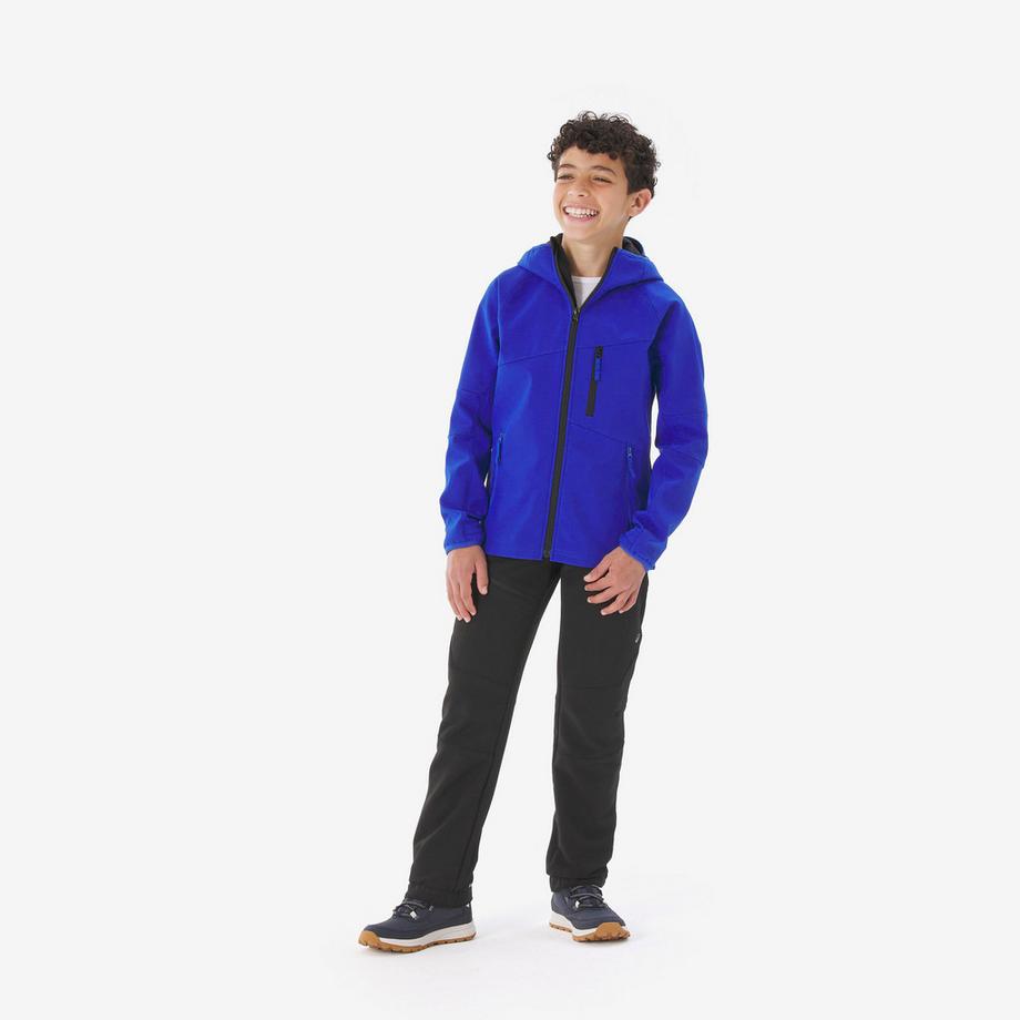 QUECHUA  Veste softshell enfant randonnée synthétique 