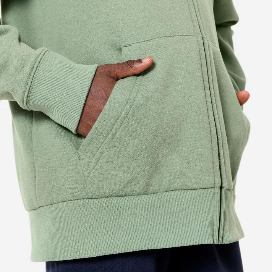 DOMYOS  Felpa bambino con zip cotone 