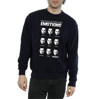 The Big Bang Theory Sheldon's Emotions Sweatshirt Col Rond  