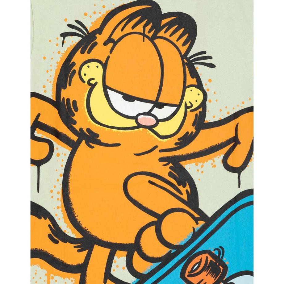 Garfield  Maglietta Skateboard 