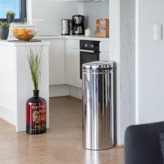 Northix Abfalleimer Mülleimer Papierkorb Metall Müll Lagerung  