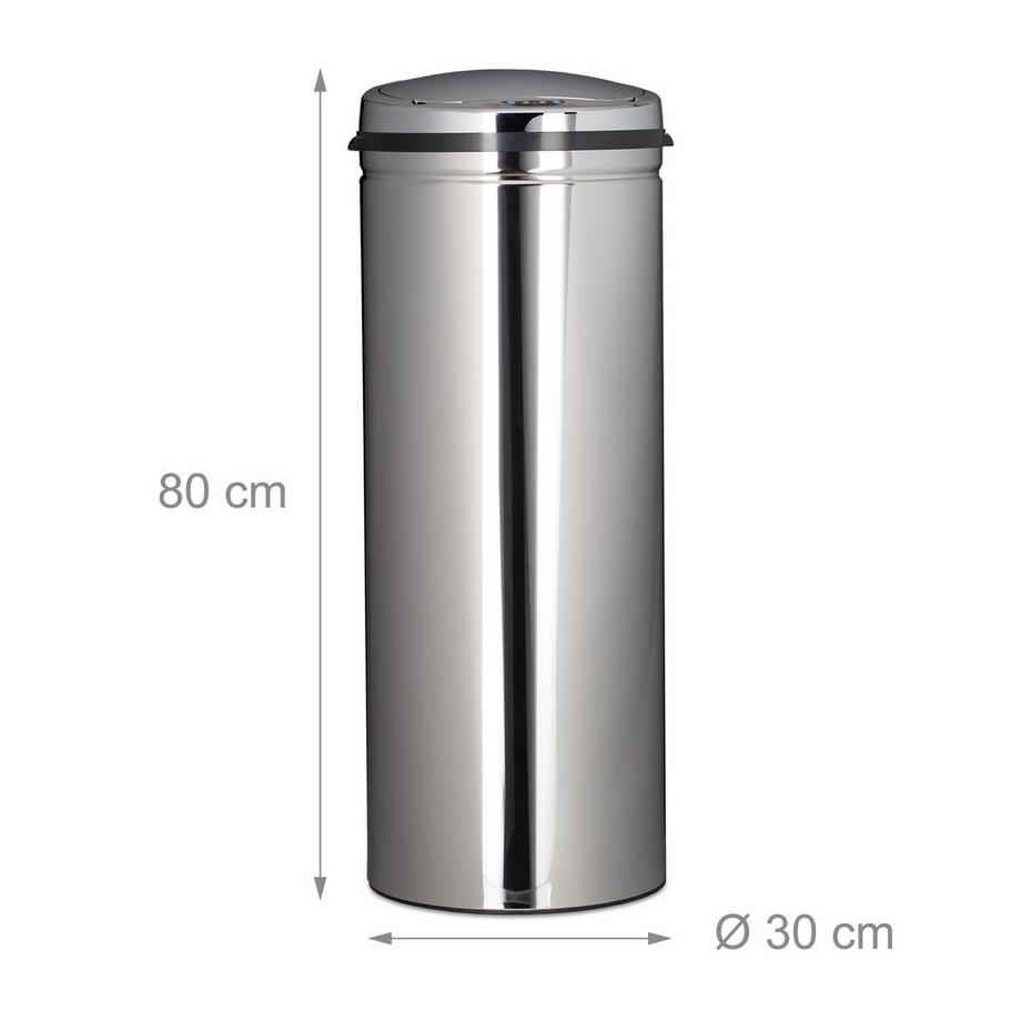 Northix Cestino per rifiuti, cestino per la carta, cestino per la spazzatura in metallo  