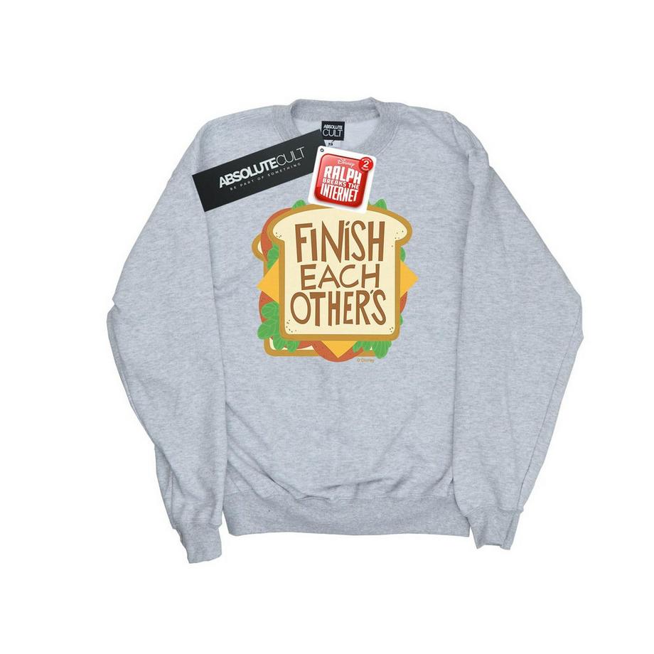 Disney Wreck It Ralph Finish Each Others Sweatshirt  