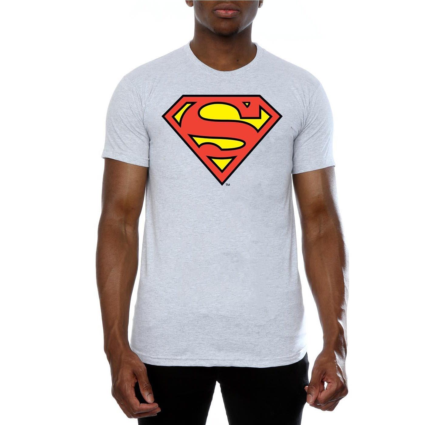 DC COMICS Superman Logo T-Shirt Manches Courtes  