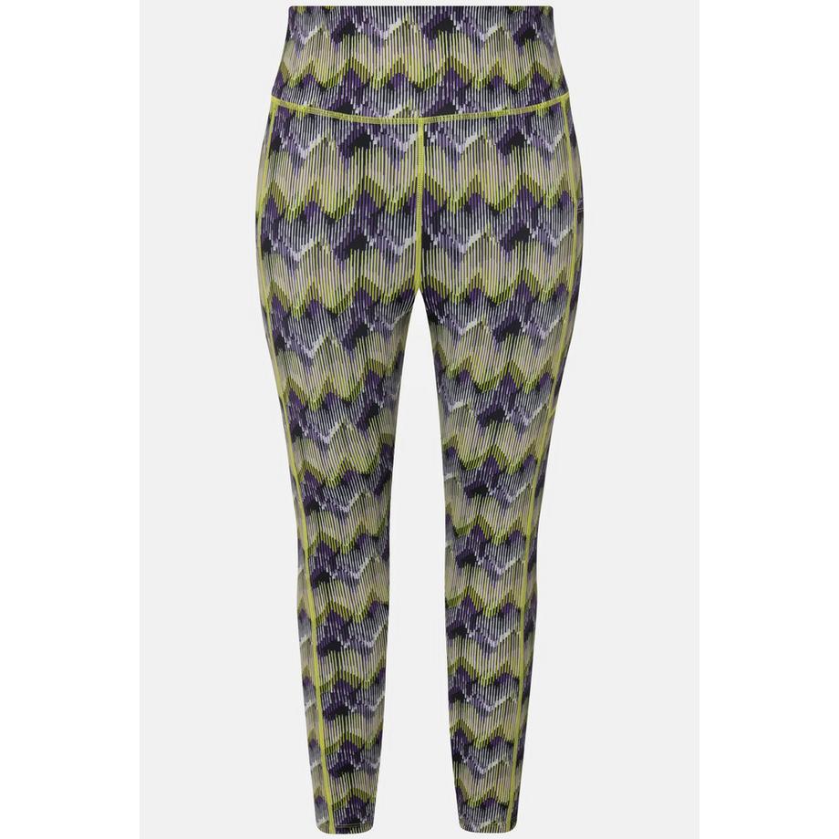 Studio Untold High Waist Allover Print Knöchellange Sport-Tights mit seitlicher Tasche  