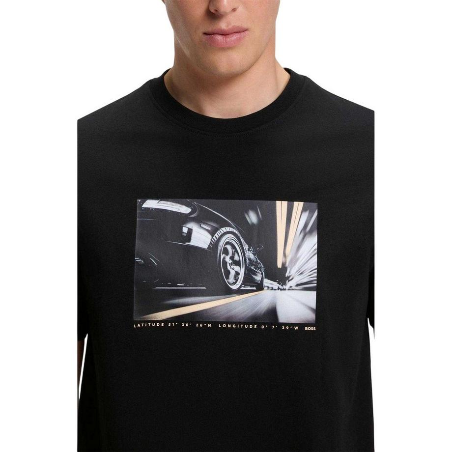 BOSS  T-ShirtMotiftyle Imprimé Graphique 
