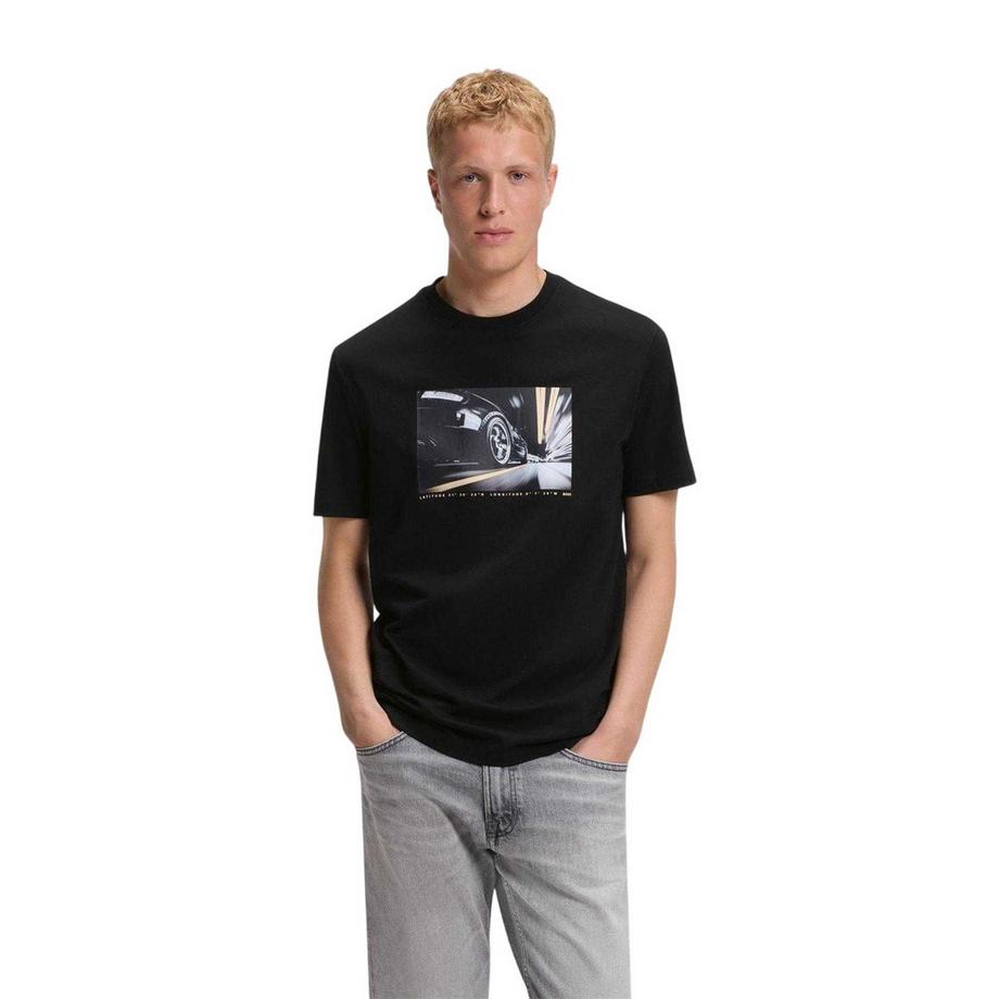 BOSS  T-ShirtMotiftyle Imprimé Graphique 