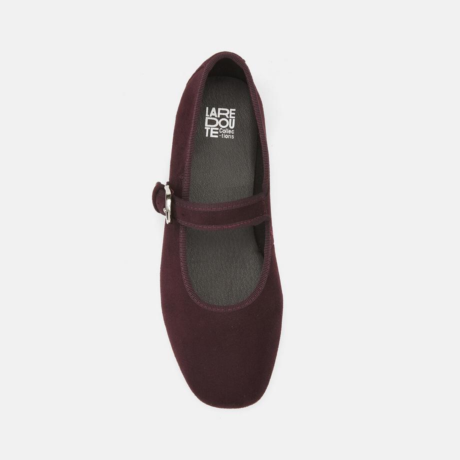 La Redoute Collections Samt Baby-Ballerinas  