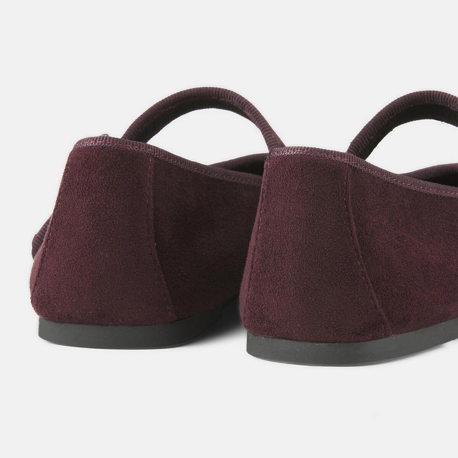 La Redoute Collections Samt Baby-Ballerinas  