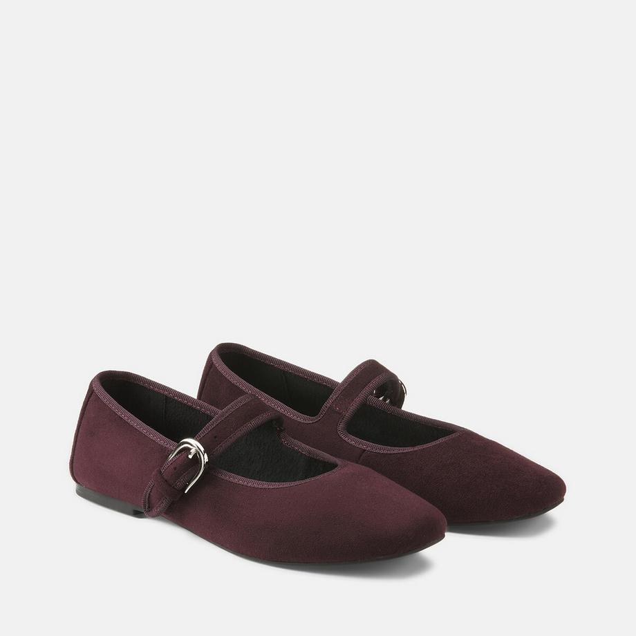 Baby-Ballerinas aus Samt