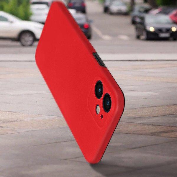 Avizar  Coque iPhone 12 Mini Intégrale Rouge 