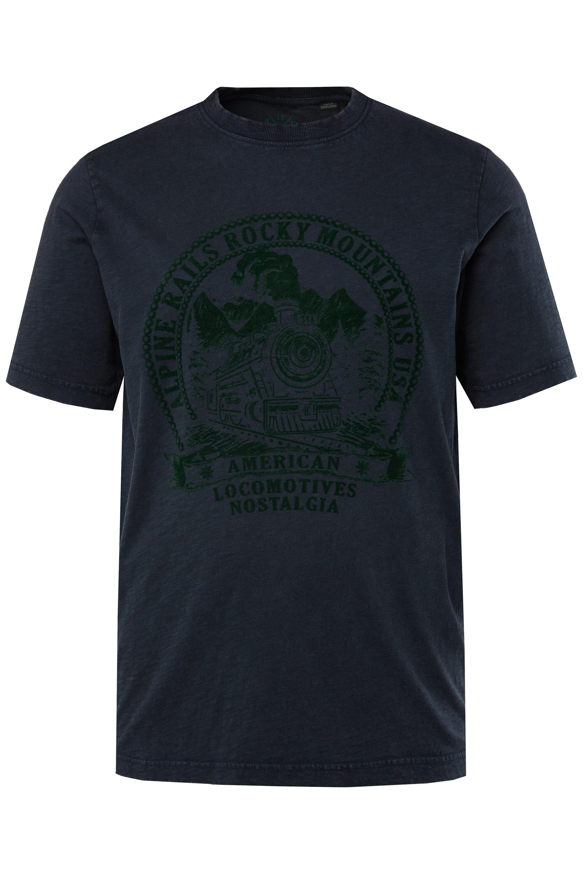 JP1880 Vintage Look Halbarm Rundhals T-Shirt  