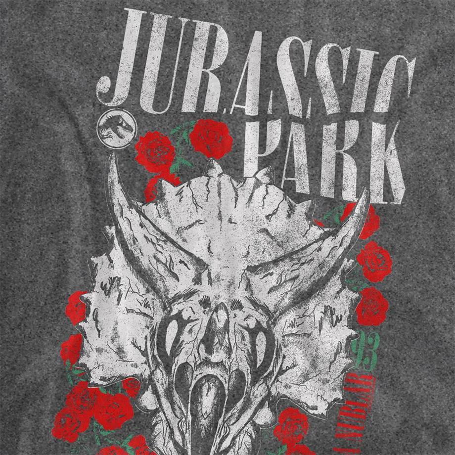 Jurassic Park T-Shirt Isla Nublar Lavage Vintage  