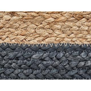 Beliani Pouf aus Jute Boho DUKI  