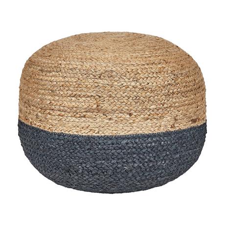 Beliani Pouf aus Jute Boho DUKI  