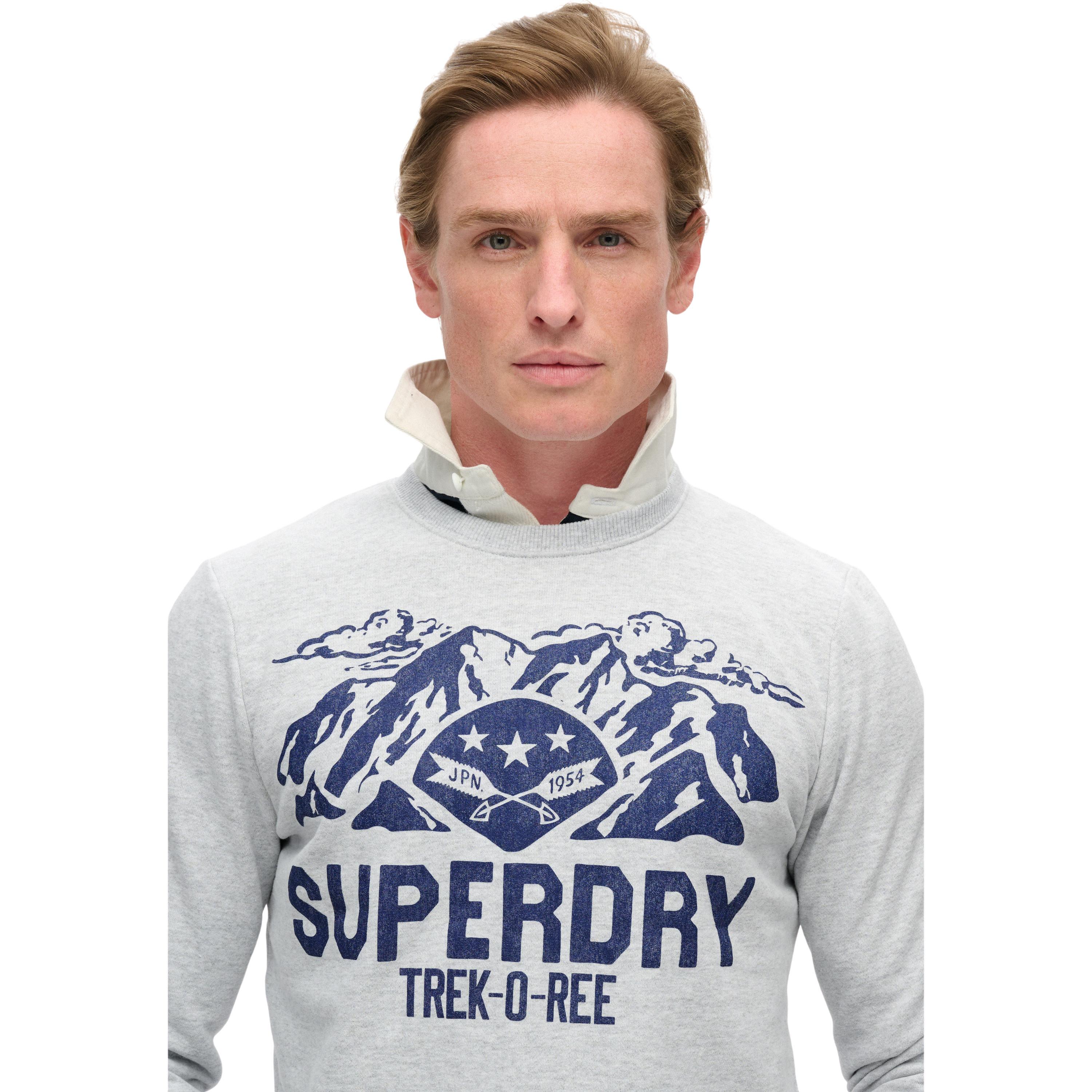 Superdry  doudoune o-fi outdoors graphic crew 