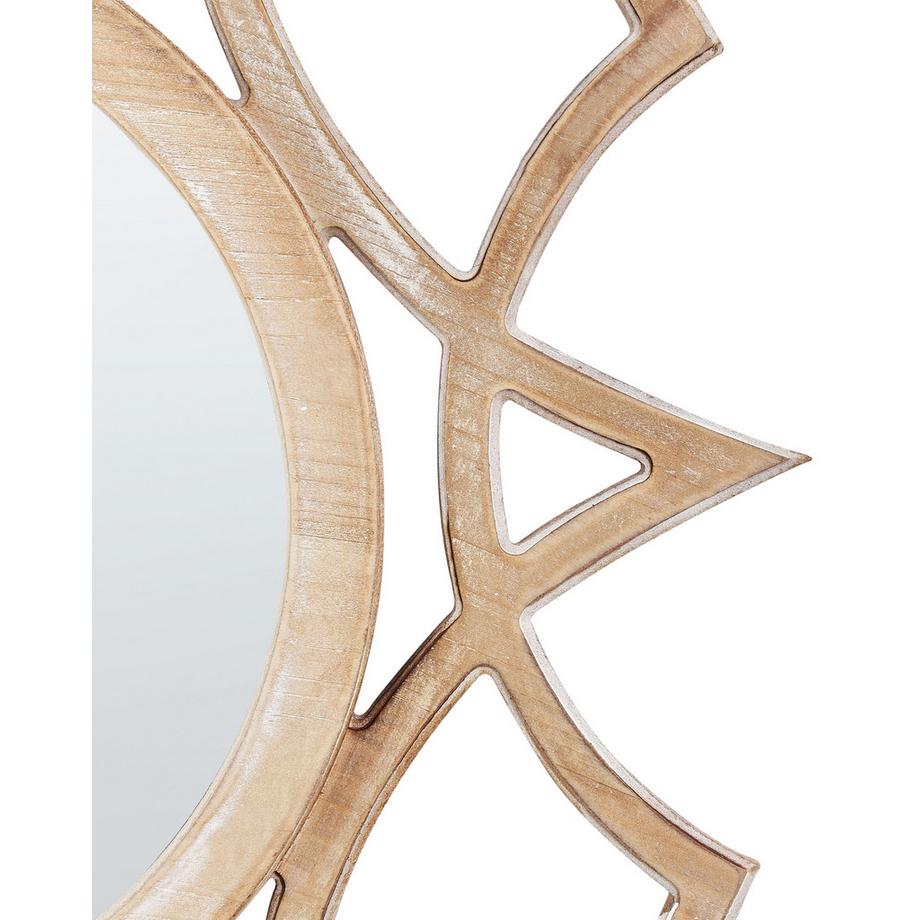 Beliani Wandspiegel aus MDF-Platte Boho ZAPOPAN  