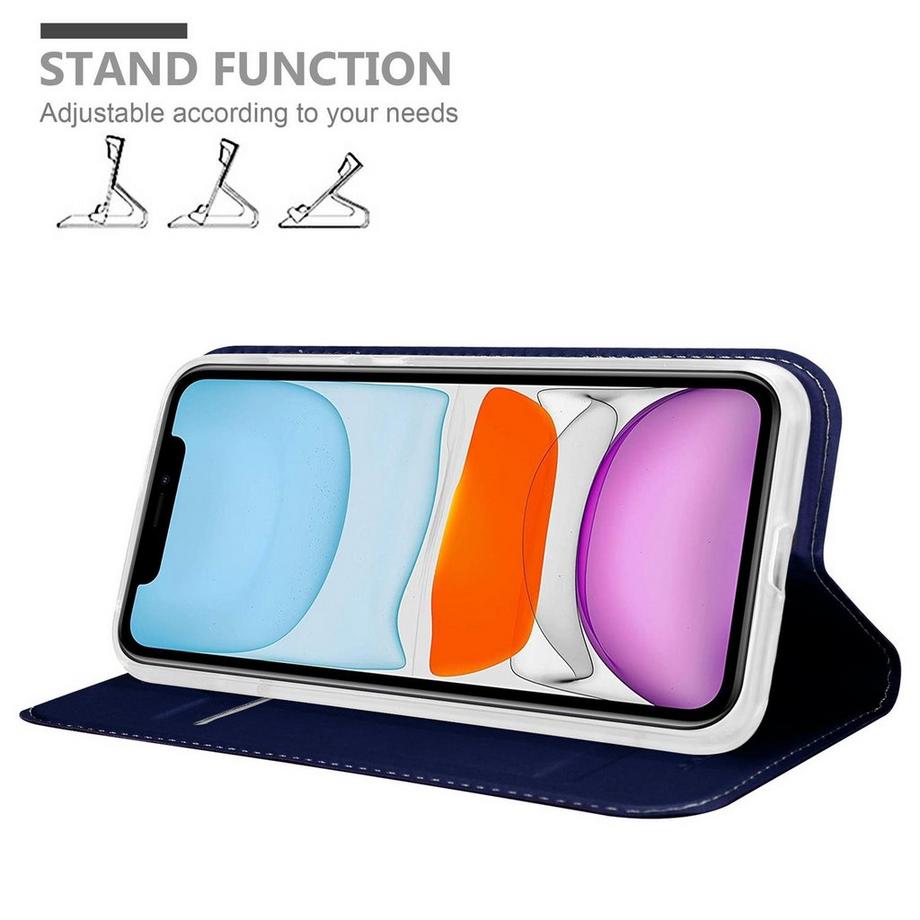 Cadorabo  Hülle für Apple iPhone 11 Magnetverschluss, Kartenfach 