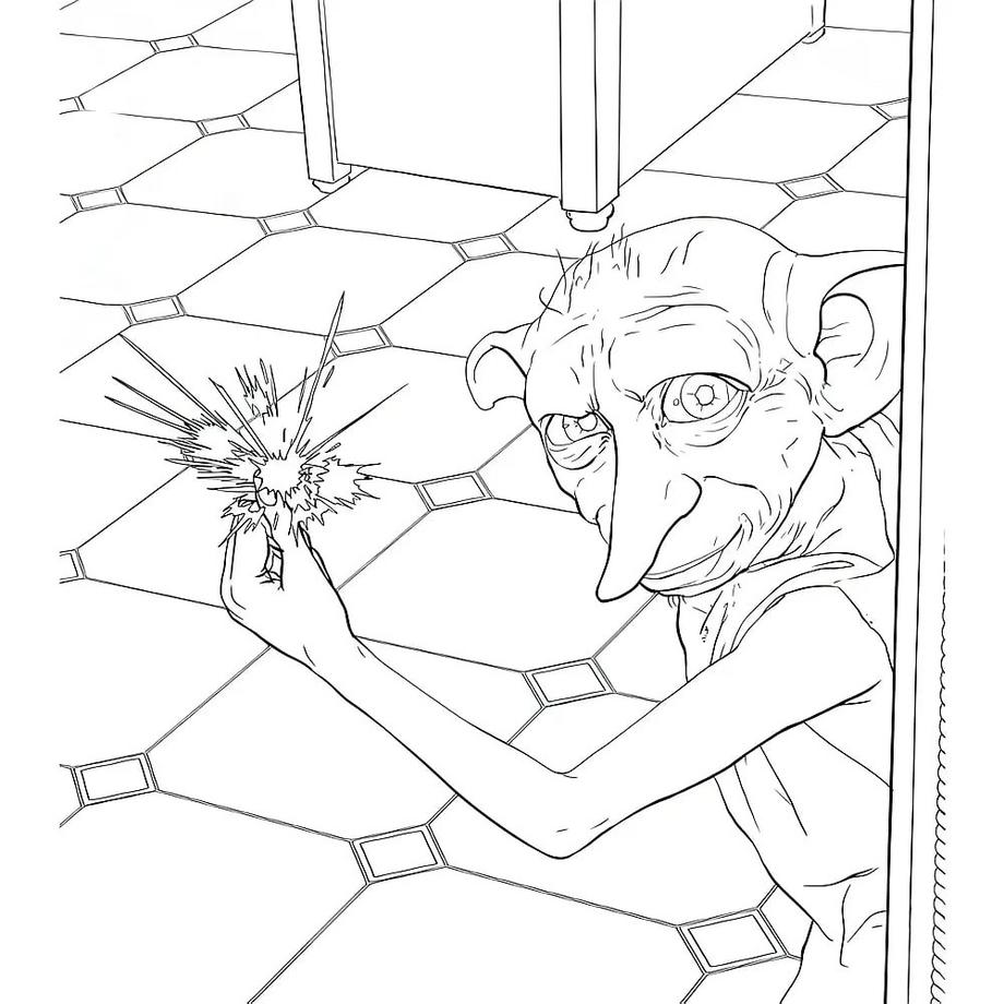 Panini  Aus den Filmen zu Harry Potter: Glow-in-the-Dark Malbuch 