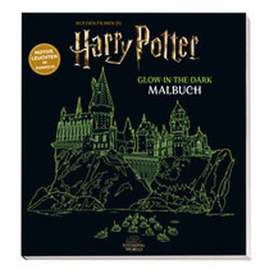 Panini  Aus den Filmen zu Harry Potter: Glow-in-the-Dark Malbuch 