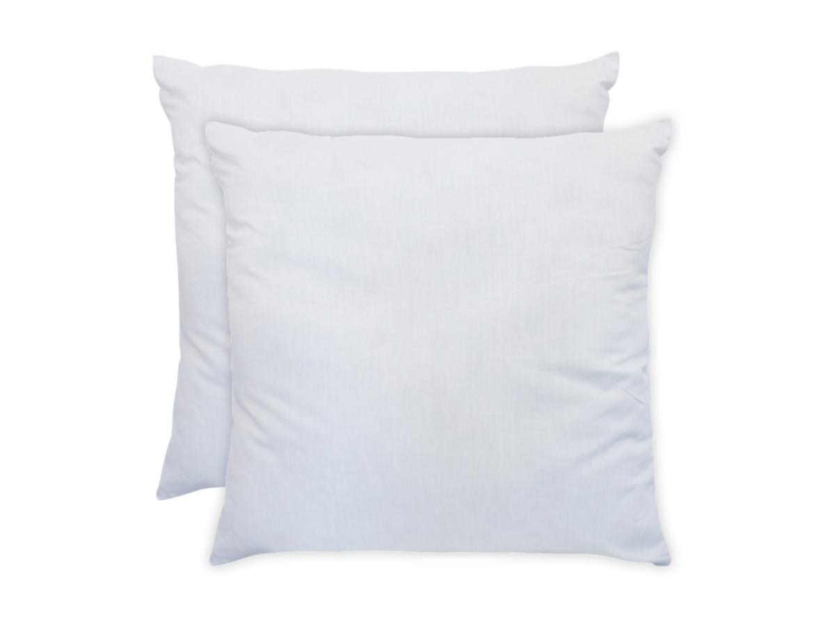 Vente-unique Lot de 2 oreillers respirants Topcool - 60 x 60 cm - 550 gr - Blanc - HAELIA  