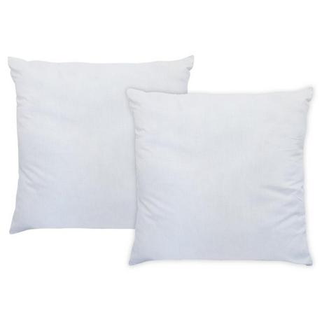 Vente-unique Lot de 2 oreillers respirants Topcool - 60 x 60 cm - 550 gr - Blanc - HAELIA  